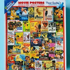 1,000 piece classic movie posters puzzle